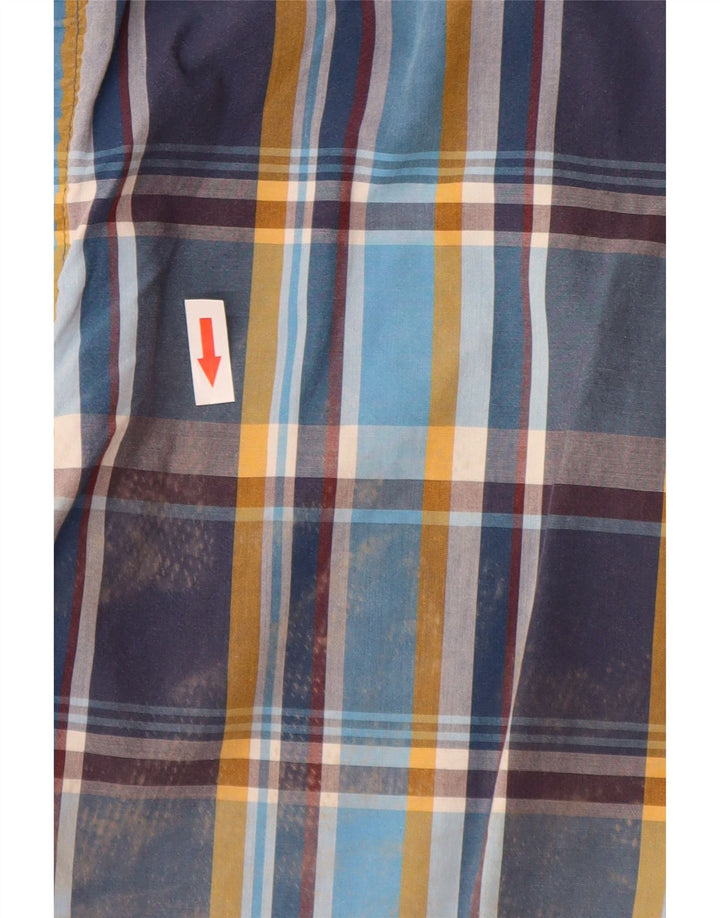 Tommy Hilfiger Chemise New York Fit Homme Bleu Moyen à Carreaux Coton