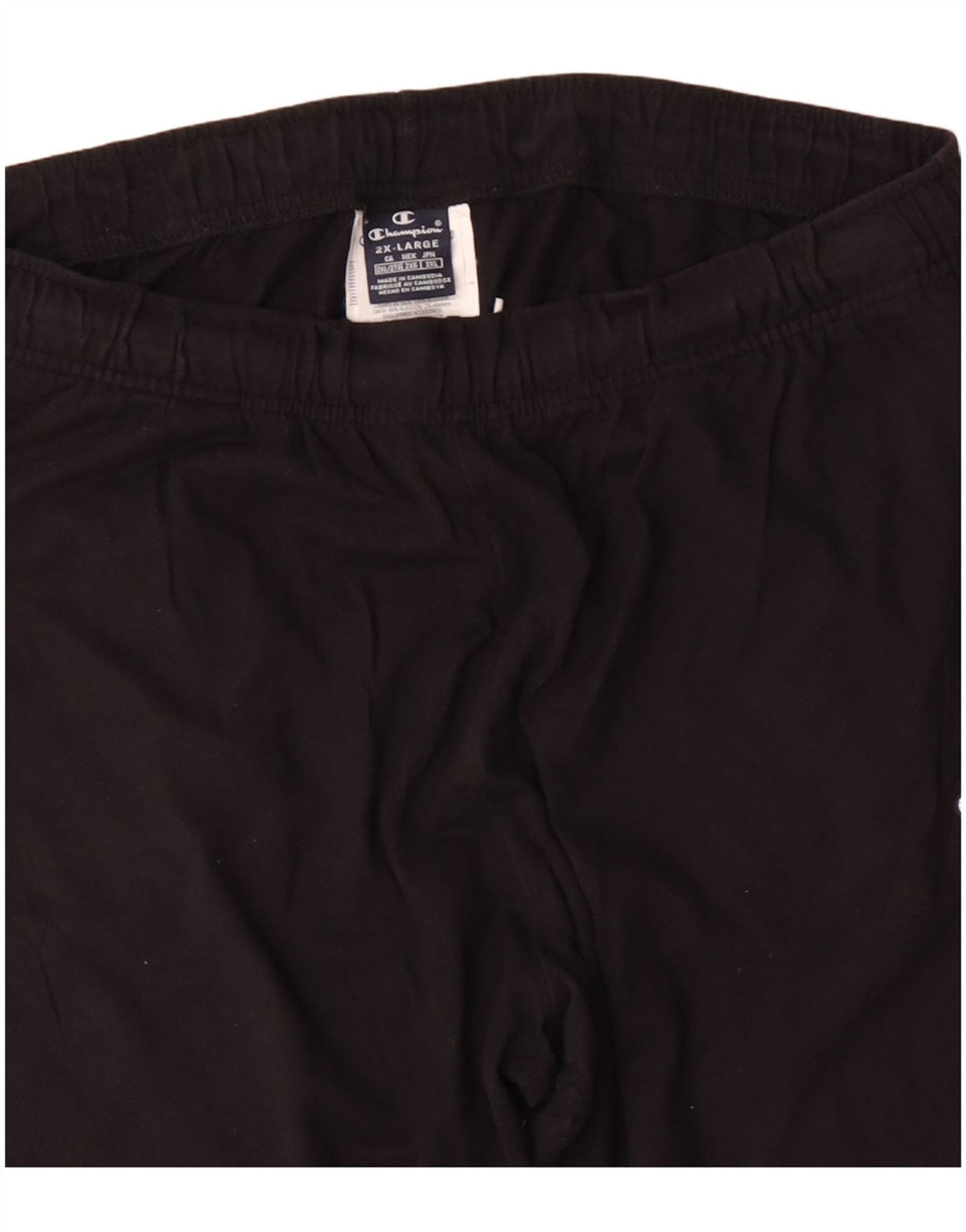 Champion Pantalon de survêtement pour homme Joggers 2XL Noir Coton