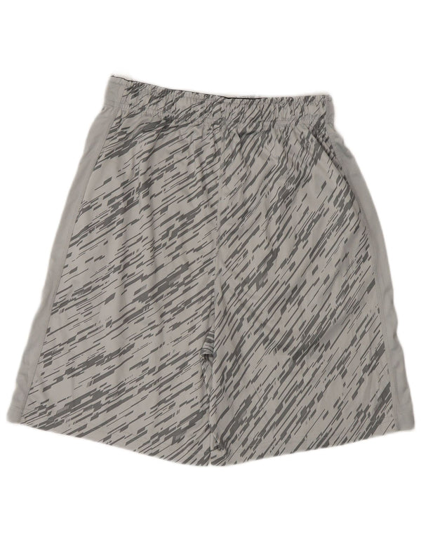 Russell Athletic Short de sport pour homme Petit polyester moucheté gris