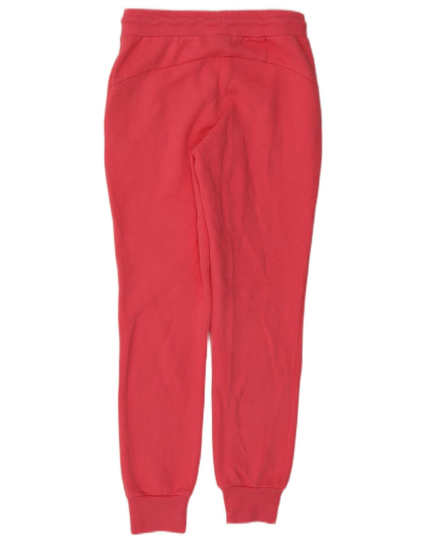 Ellesse Pantalon de survêtement graphique pour femme, jogging UK 8, petit coton rose