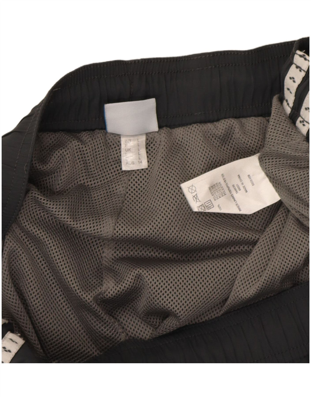 Arena Pantalon De Survêtement Graphique Homme Large Gris Polyester
