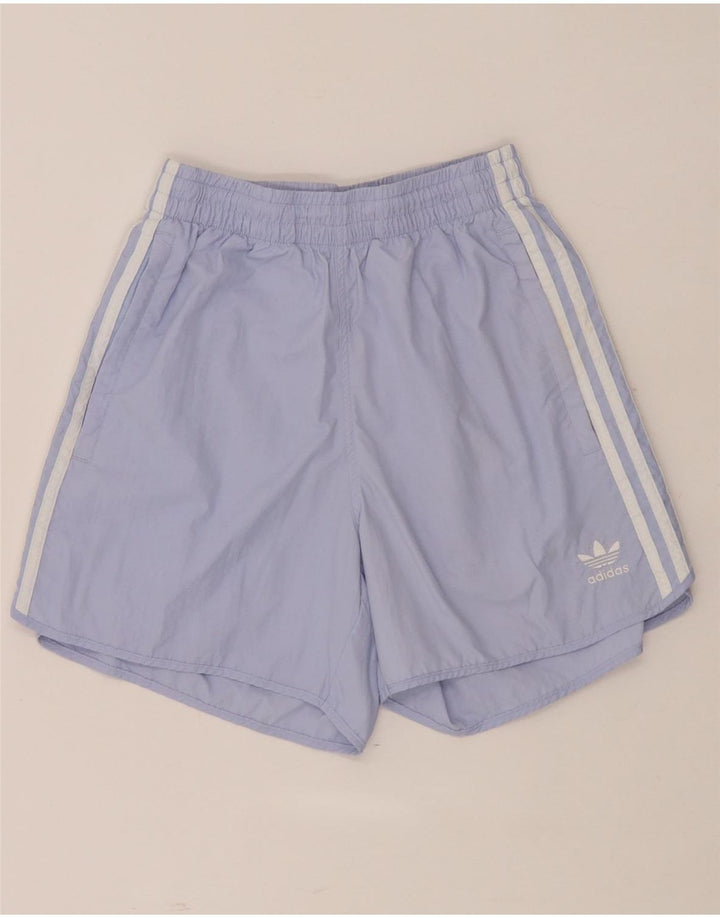 Adidas Short de sport pour femme UK 8 Petit Violet Polyester