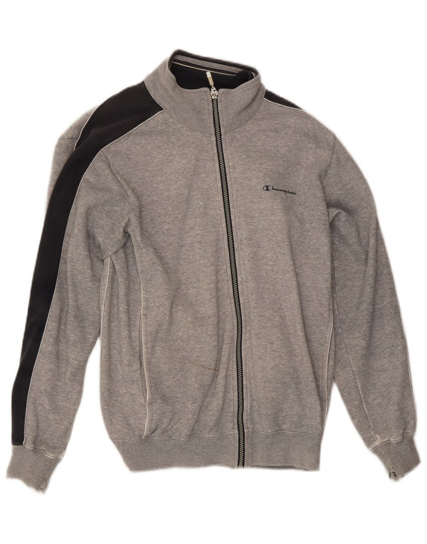 Champion Veste de Survêtement Coupe Régulière Homme Petit Gris Colorblock