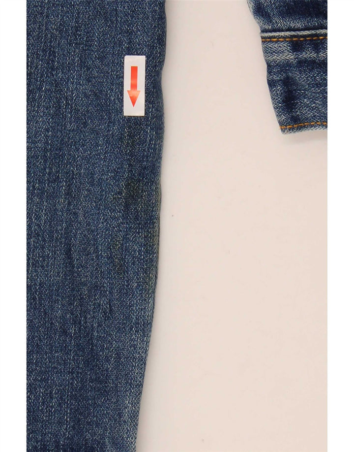 Levi's Veste en Jean Fille 7-8 Ans Grand Bleu Coton