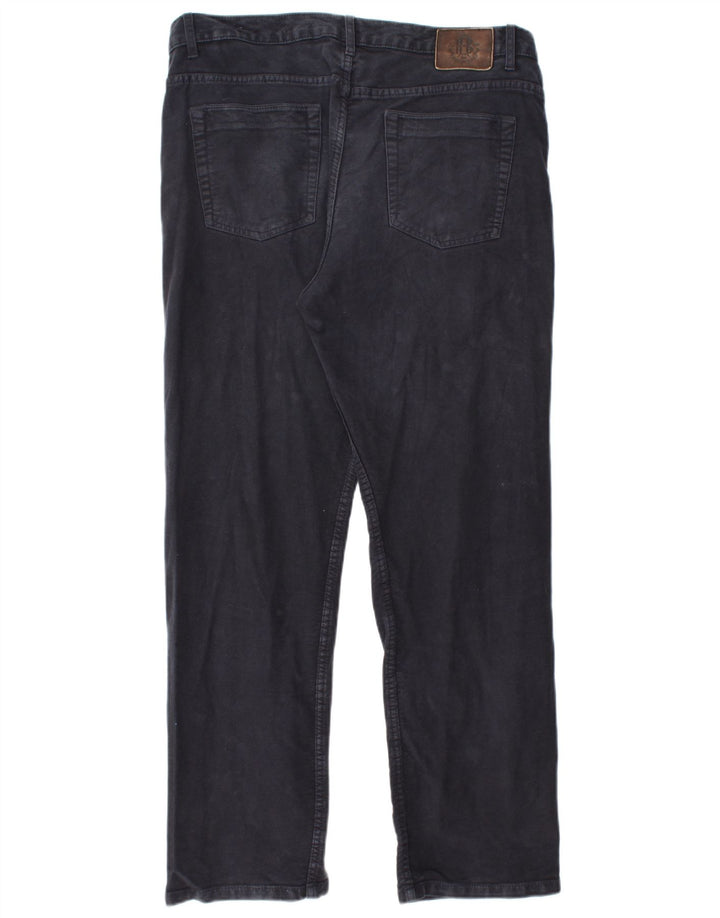 Marks & Spencer Pantalon Casual Blue Harbor W36 L31 Homme Bleu Marine