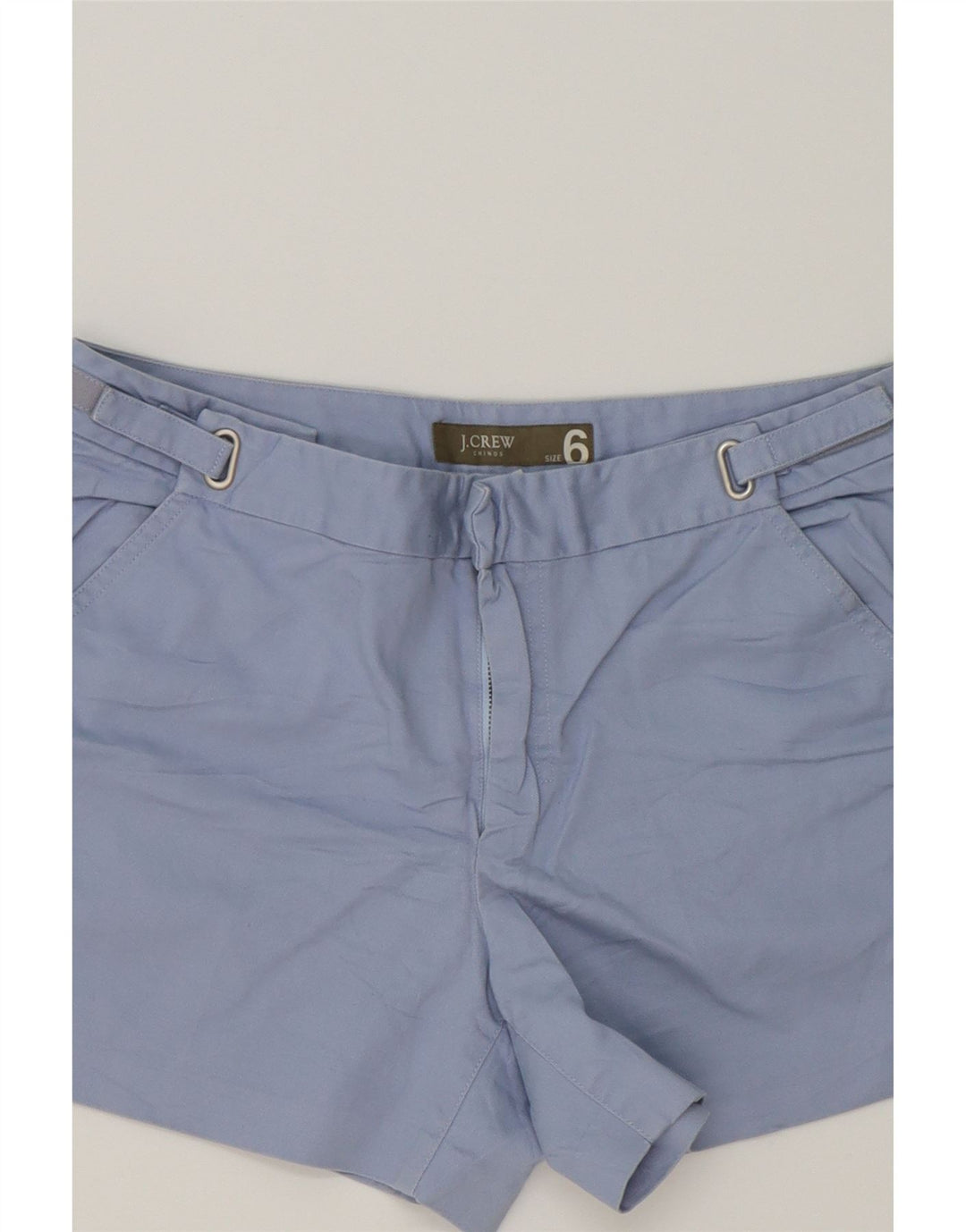 J. CREW Womens Chino Shorts US 6 Medium W32  Blue Cotton Vintage J. Crew and Second-Hand J. Crew from Messina Hembry 