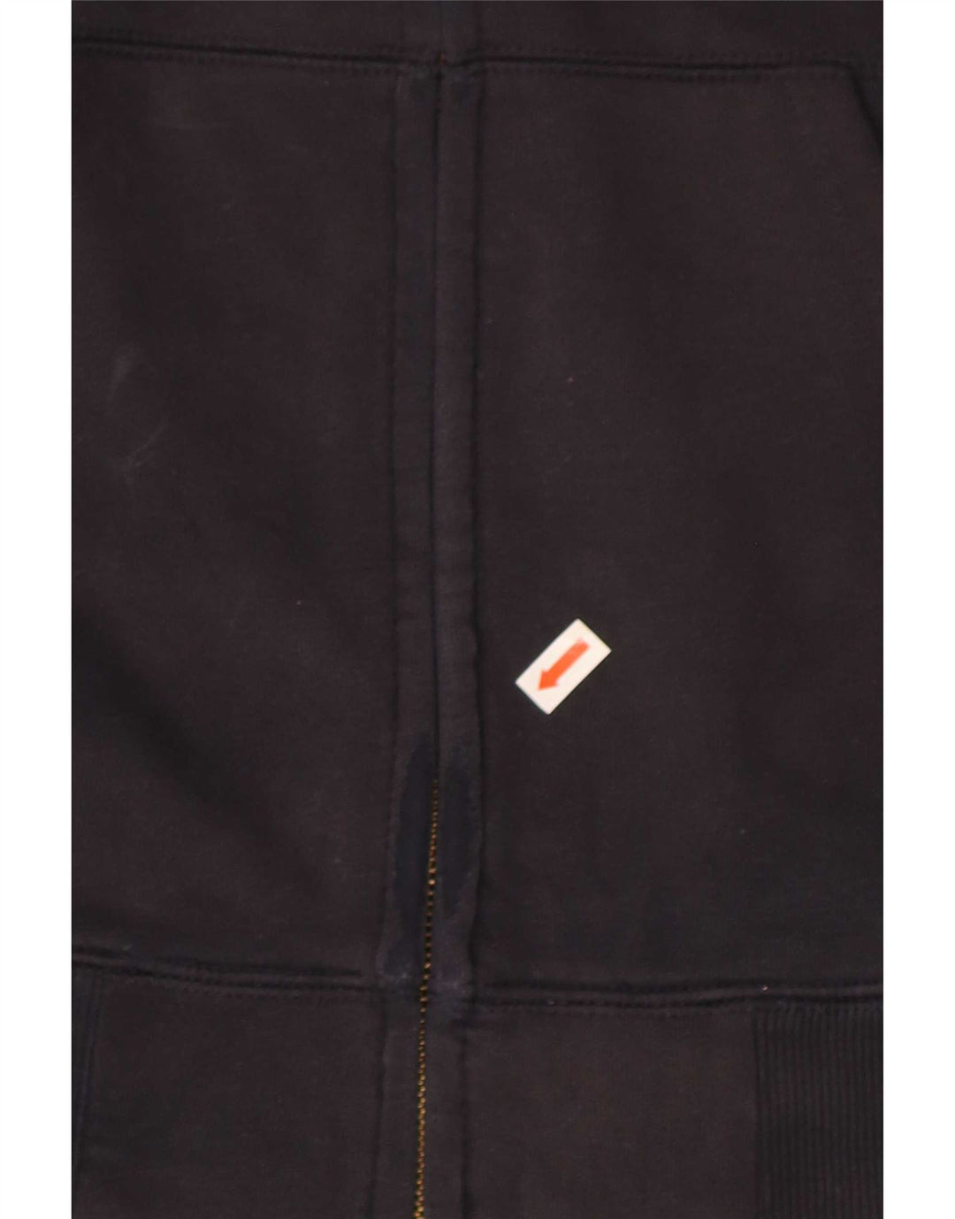 Carhartt Pull à capuche zippé pour homme en coton bleu marine moyen