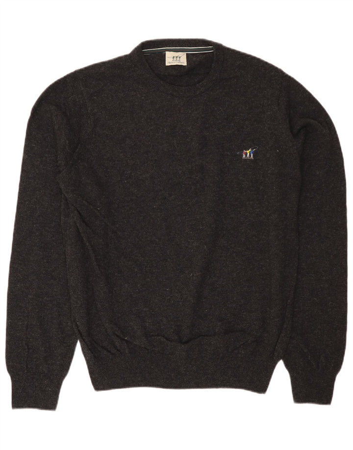 Henry Cottons Pull Col Rond Homme Gris Moyen