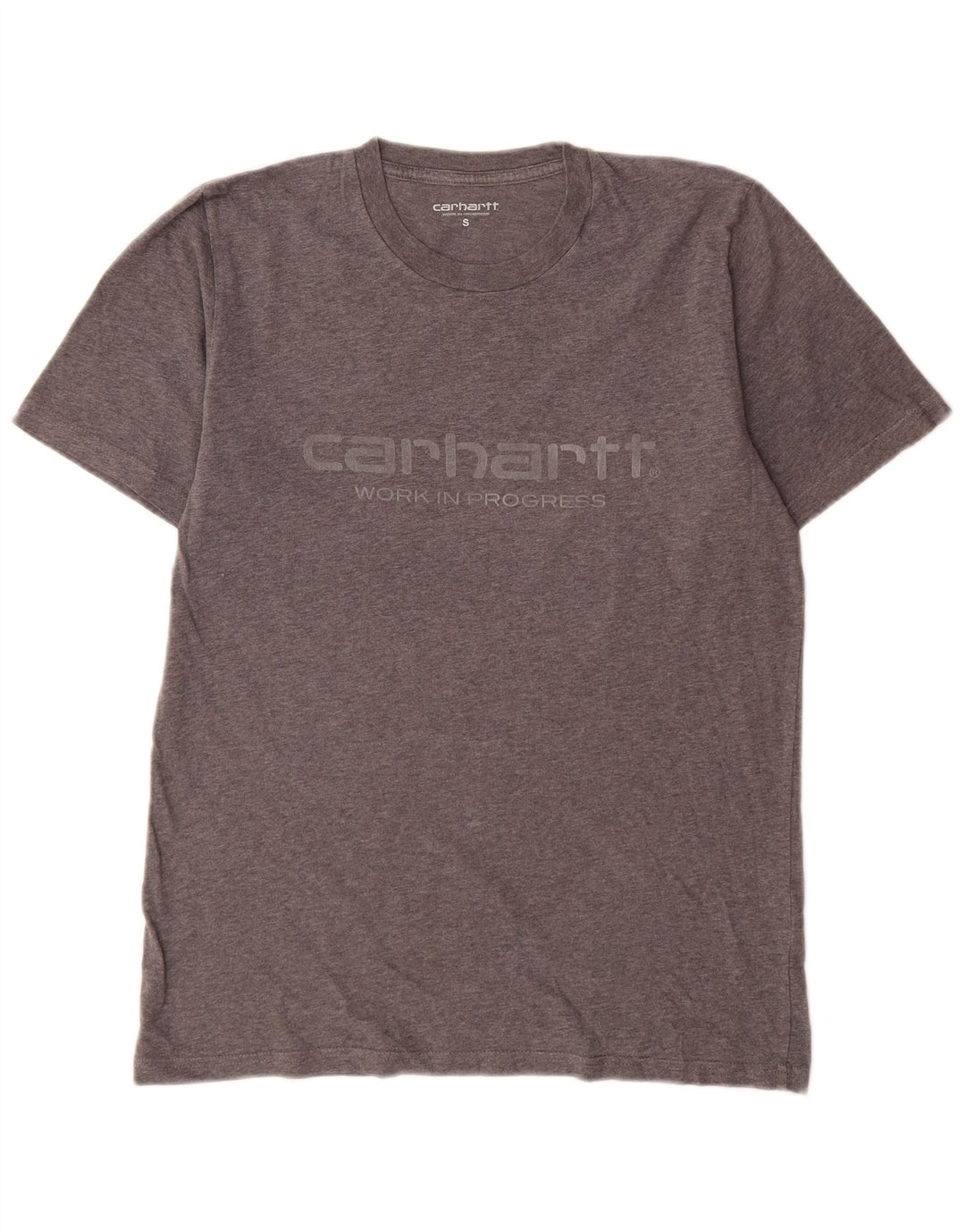 Carhartt T-shirt graphique homme petit gris coton