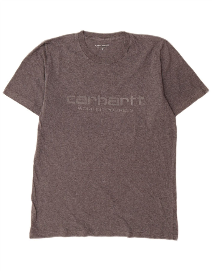 Carhartt T-shirt graphique homme petit gris coton