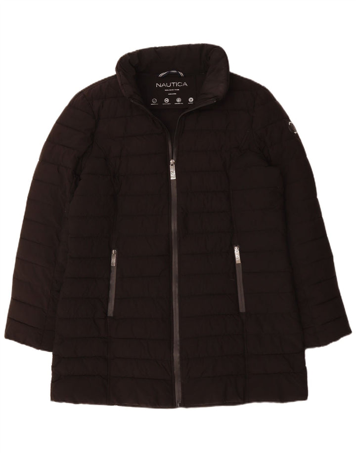Nautica Veste matelassée pour femme UK 20 2XL Noir Polyester