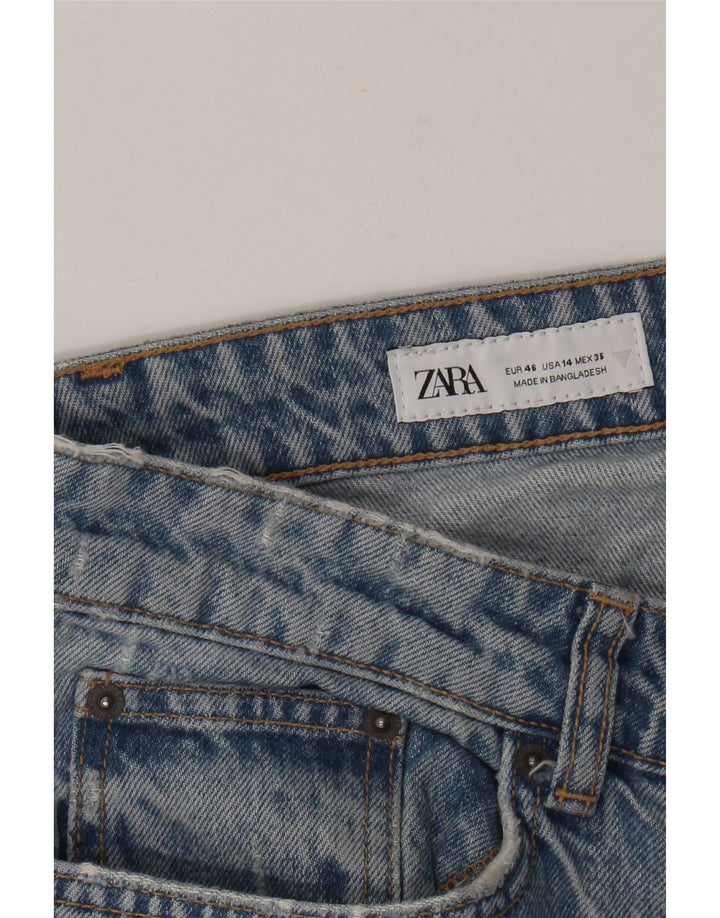 Zara Jean droit femme EU 46 XL W36 L29 Bleu