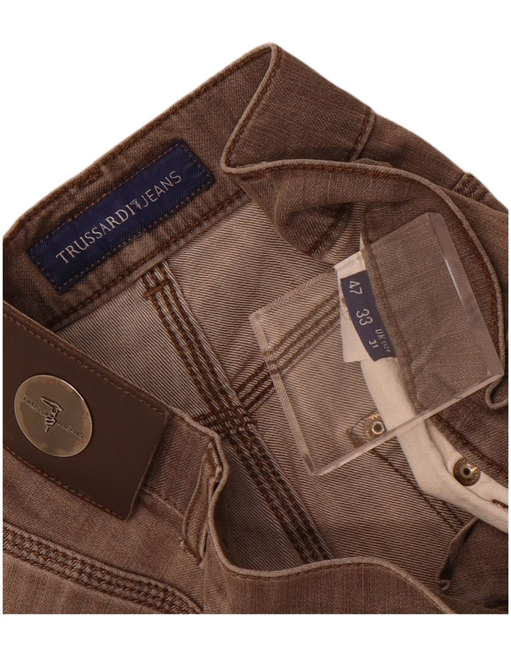 Trussardi Jean Slim IT 47 Small W31 L29 Gris Homme