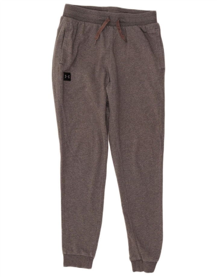 Under Armour Pantalon de Survêtement Joggers Homme Gris Moyen Coton