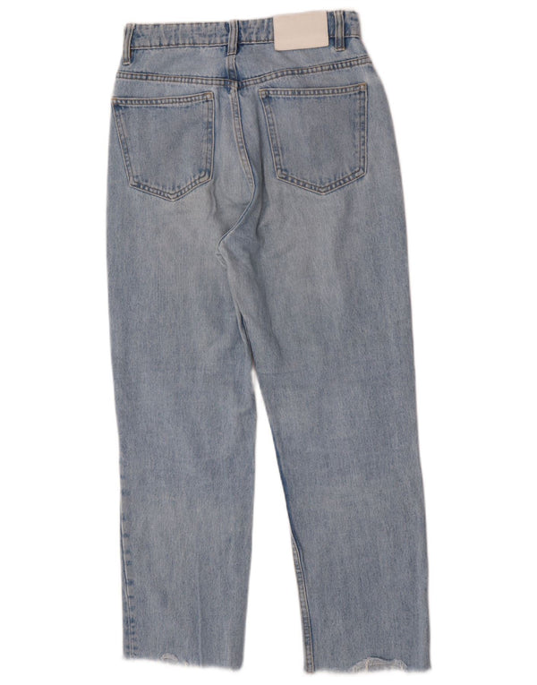 Zara Jean fuselé pour femme EU 36 XS W26 L26 Bleu Coton
