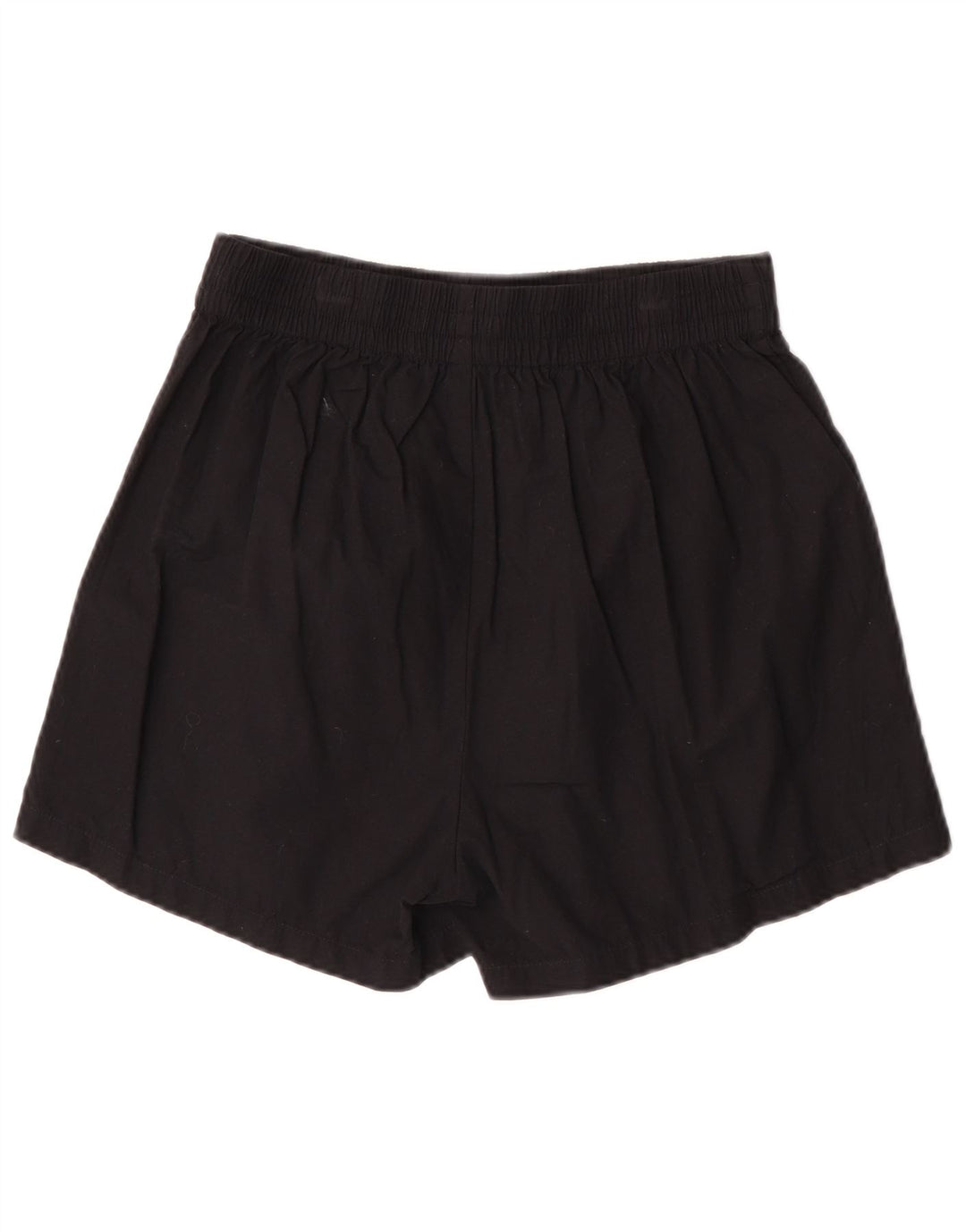 BENETTON Short décontracté pour femme Petit W26 Coton noir