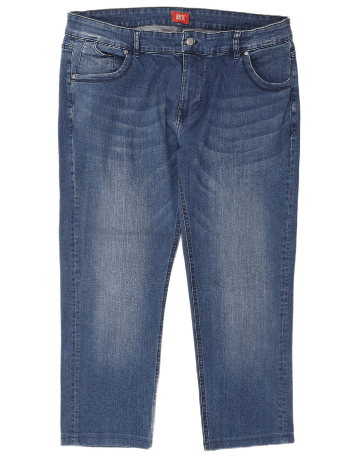 Avirex Jean court homme W40 L27 bleu coton