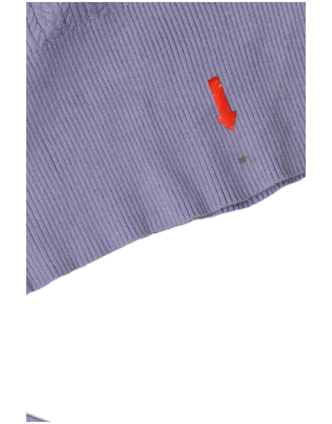 Marks & Spencer Pull ras du cou pour femme UK 8 Small Bleu Viscose