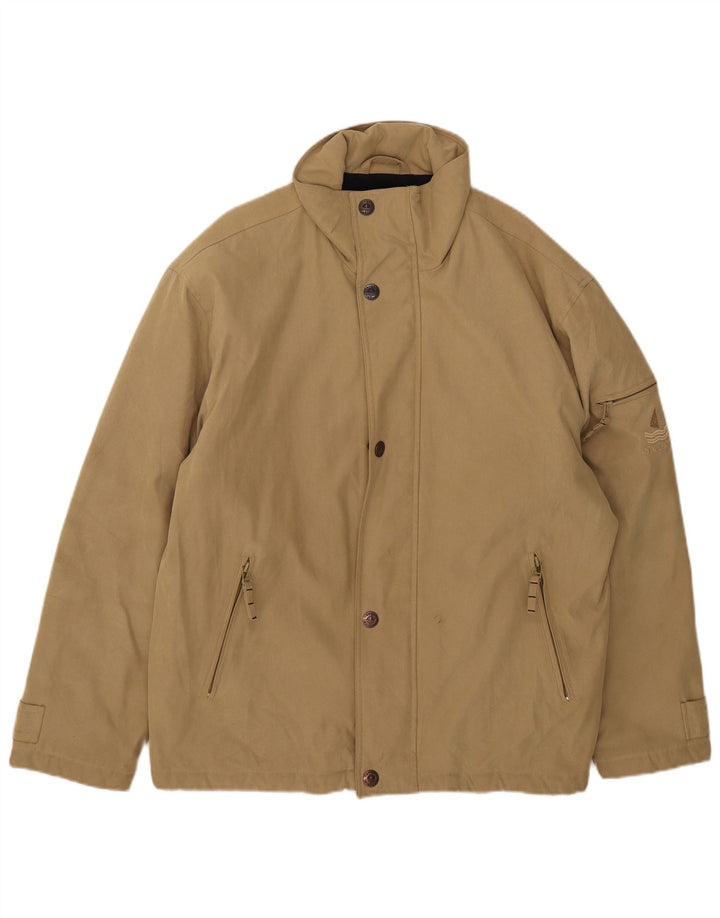 Navigare Veste coupe-vent pour homme UK 42 XL Beige Polyester
