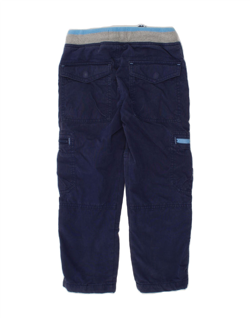 BODEN Boys Straight Cargo Trousers 3-4 Years W20 L16 Navy Blue Vintage Boden and Second-Hand Boden from Messina Hembry 