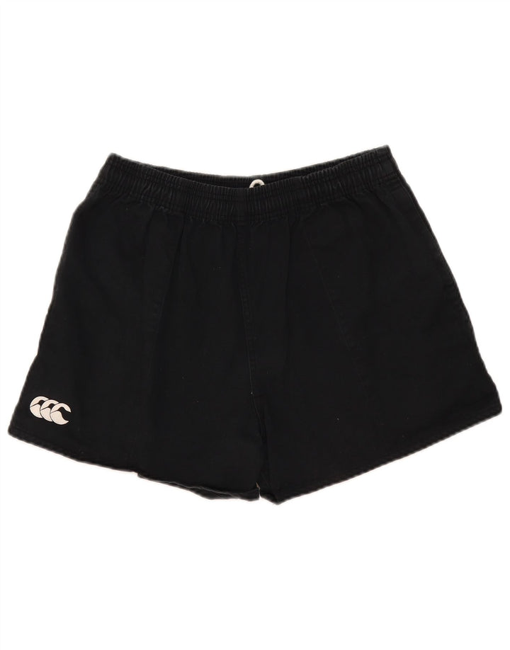 Canterbury Short de Sport Homme Grand Coton Noir
