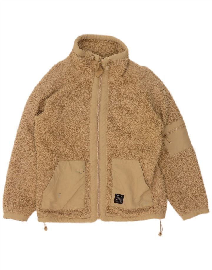 Urban Outfitters Veste polaire pour homme UK 36 Small Beige Polyester