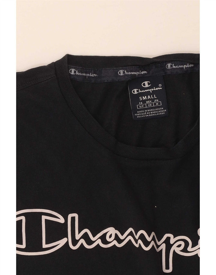 Champion T-Shirt Graphique Homme Petit Bleu Marine