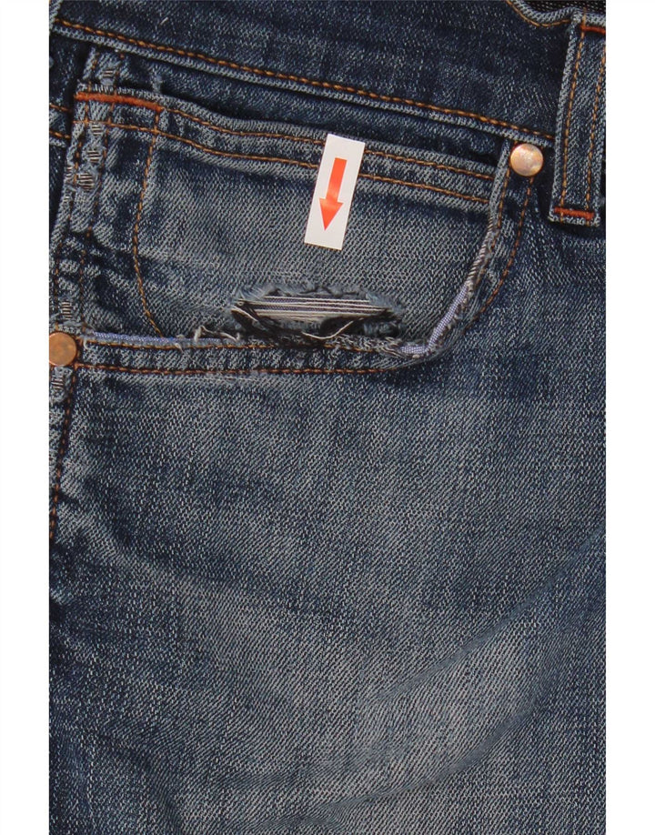 Wrangler Jean Slim Homme W35 L29 Bleu Marine