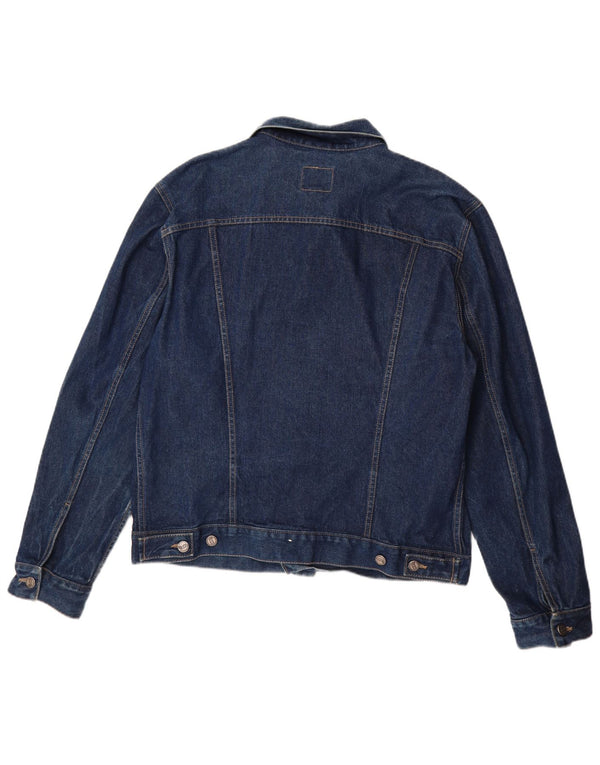 Gas Veste en Jean Homme UK 42 XL Bleu Marine Coton
