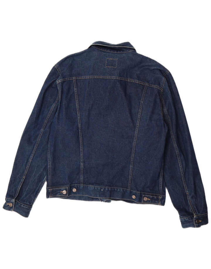 Gas Veste en Jean Homme UK 42 XL Bleu Marine Coton