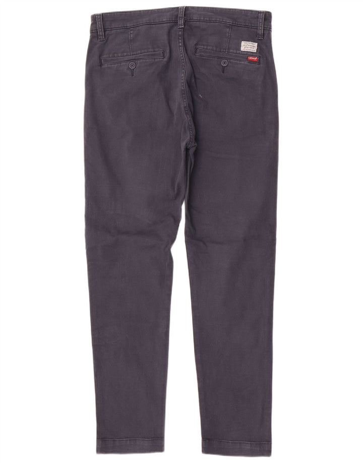 Levi's Pantalon Chino Slim Tapered Homme W32 L30 Bleu Marine Coton