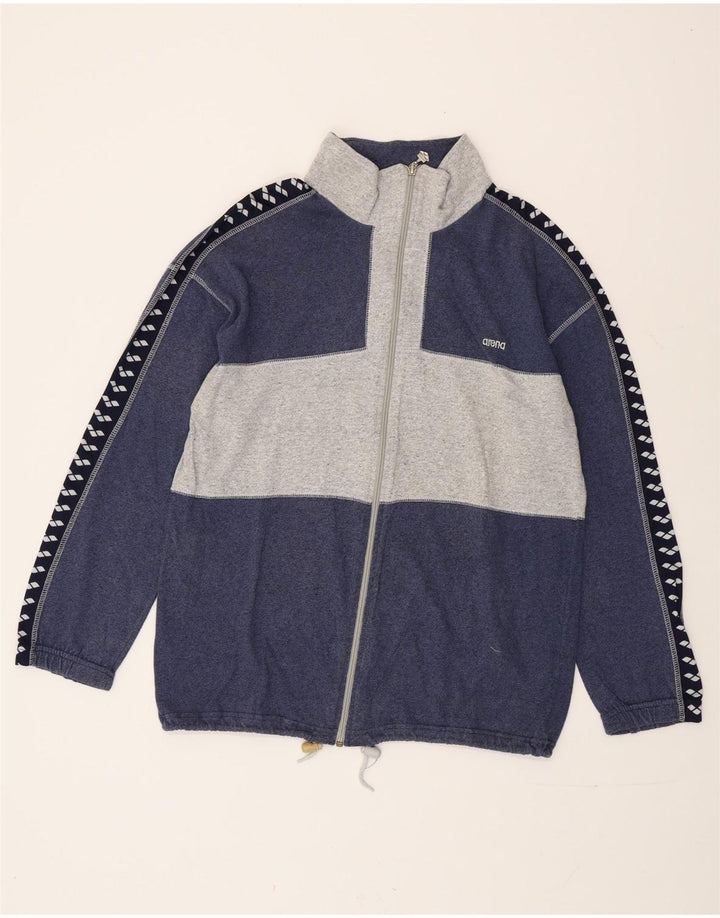 Arena Veste de Survêtement Graphique Homme Small Bleu Colorblock