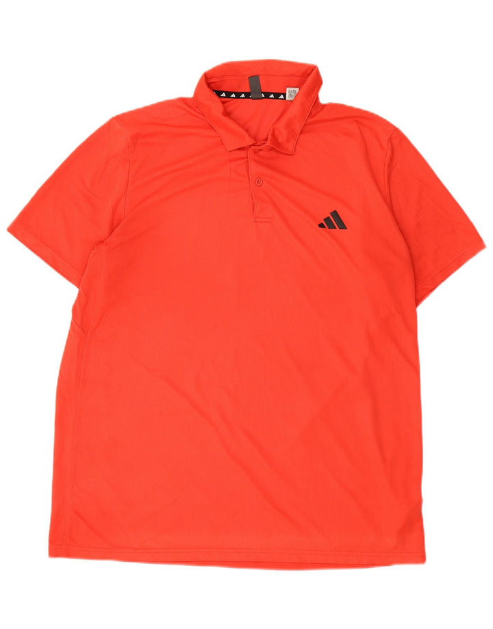 Adidas Polo Homme Grand Rouge Polyester