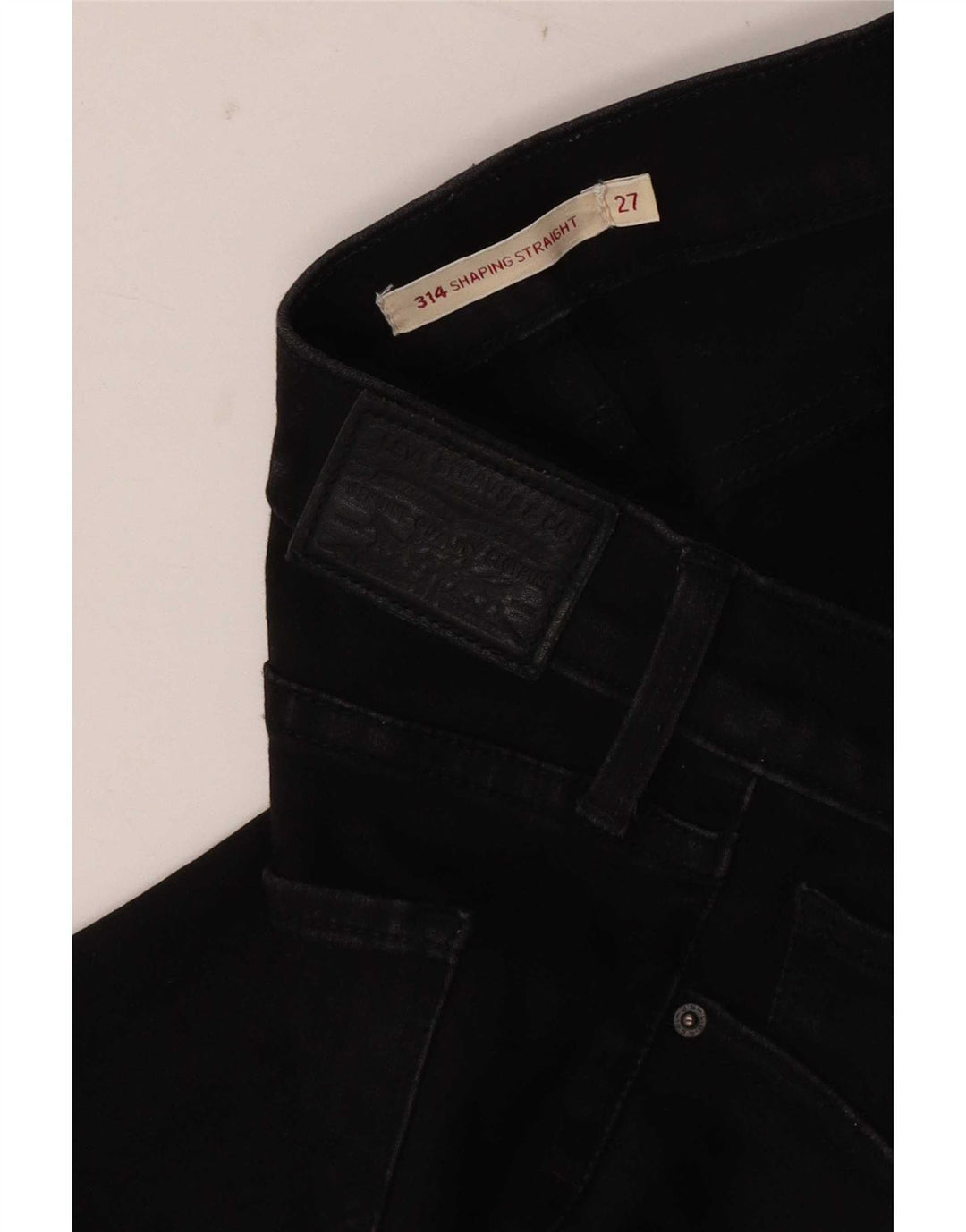 Levi's Jean Droit 314 Shaping Femme Noir W27 L30