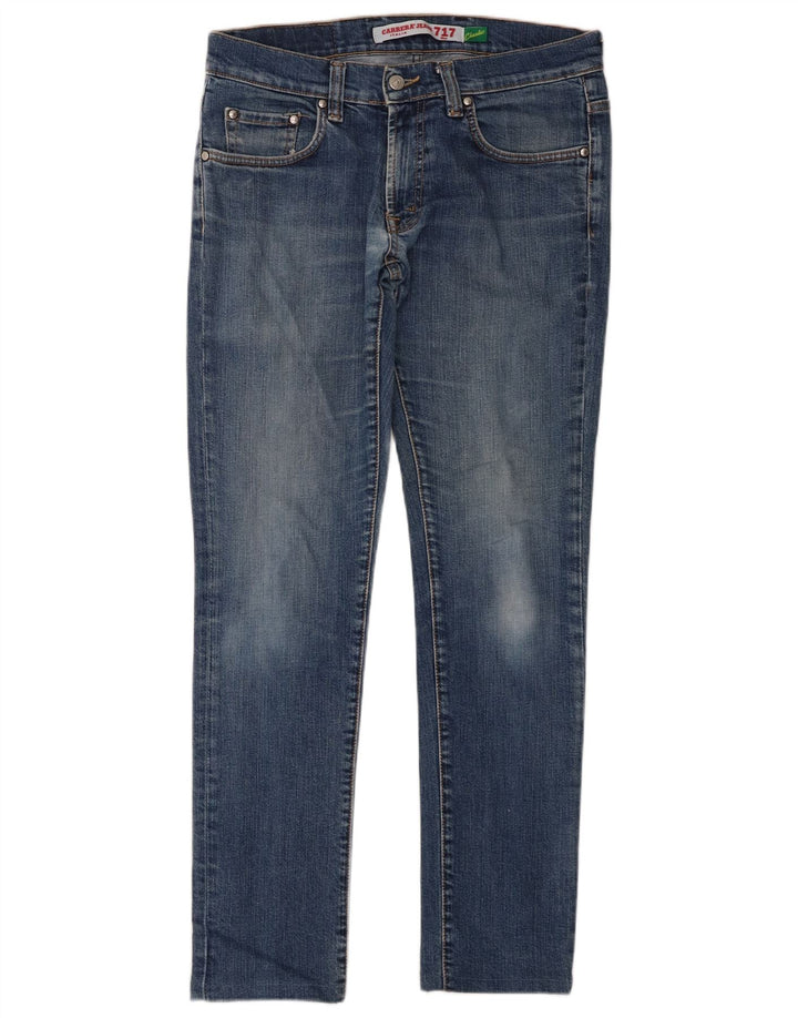 Carrera Jean Slim 717 Homme IT 48 Medium W33 L31 Bleu Coton