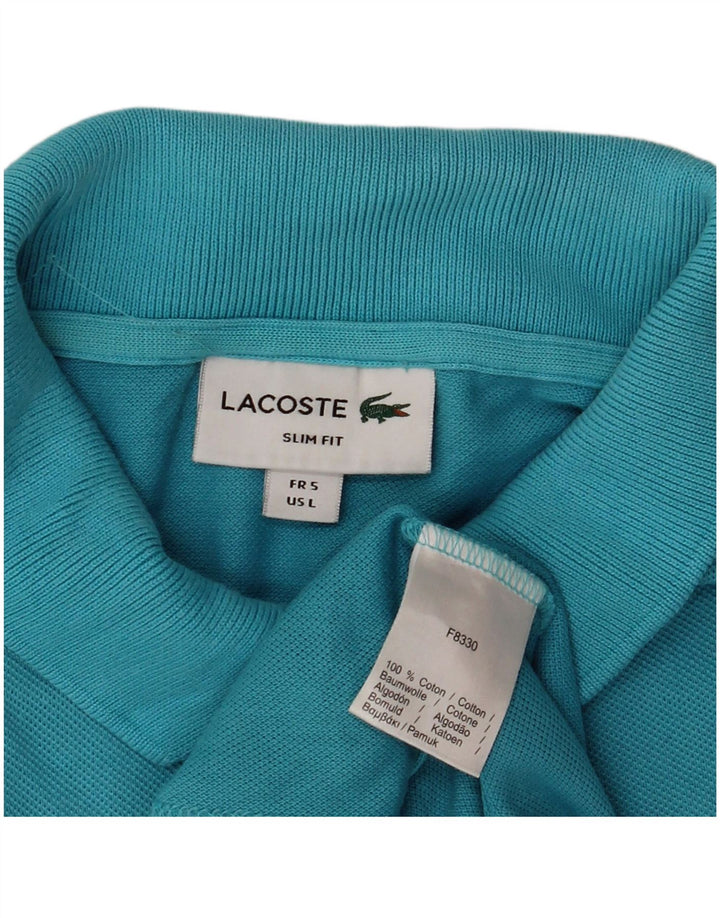 Lacoste Homme Slim Fit Polo Taille 5 Grand Bleu Coton