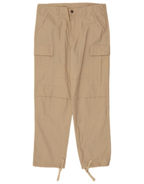 Carhartt Pantalon cargo droit pour homme Medium W34 L29 Coton beige