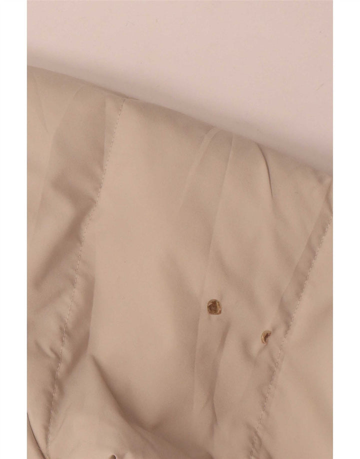 Ellesse Manteau matelassé surdimensionné pour femme UK 44 Polyester beige moyen