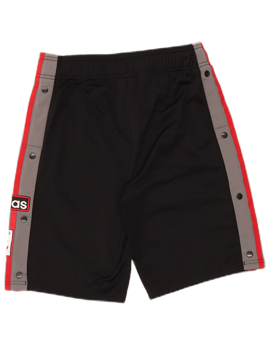 Adidas Short de Sport Graphique Garçon 15-16 ans Noir Colorblock Polyester