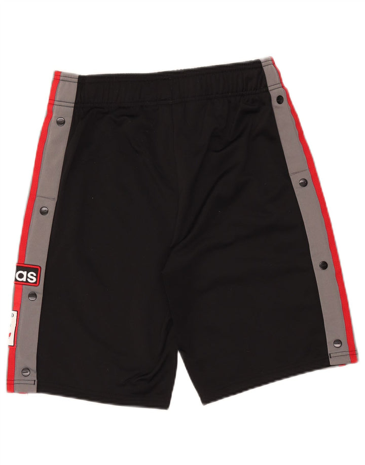 Adidas Short de Sport Graphique Garçon 15-16 ans Noir Colorblock Polyester