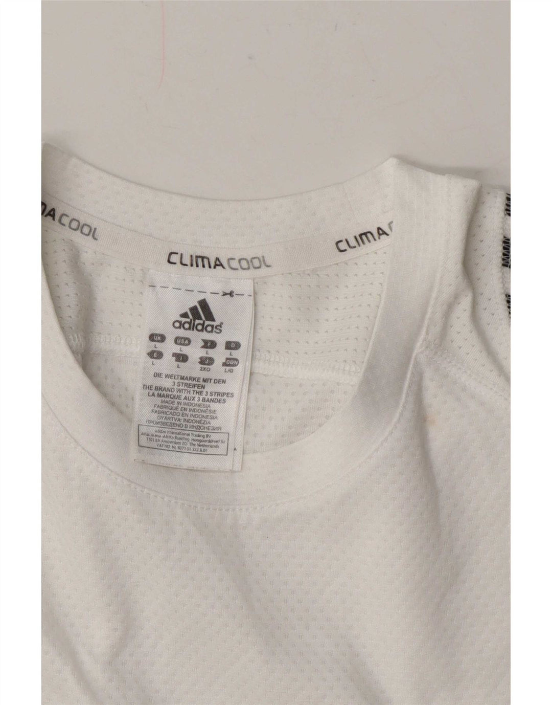 Adidas Hommes Climacool T-Shirt Haut Grand Blanc Polyester