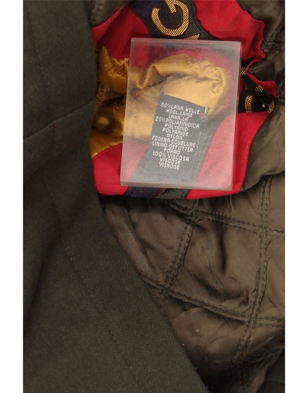 Paul & Shark Manteau Homme UK 42 XL Kaki Laine