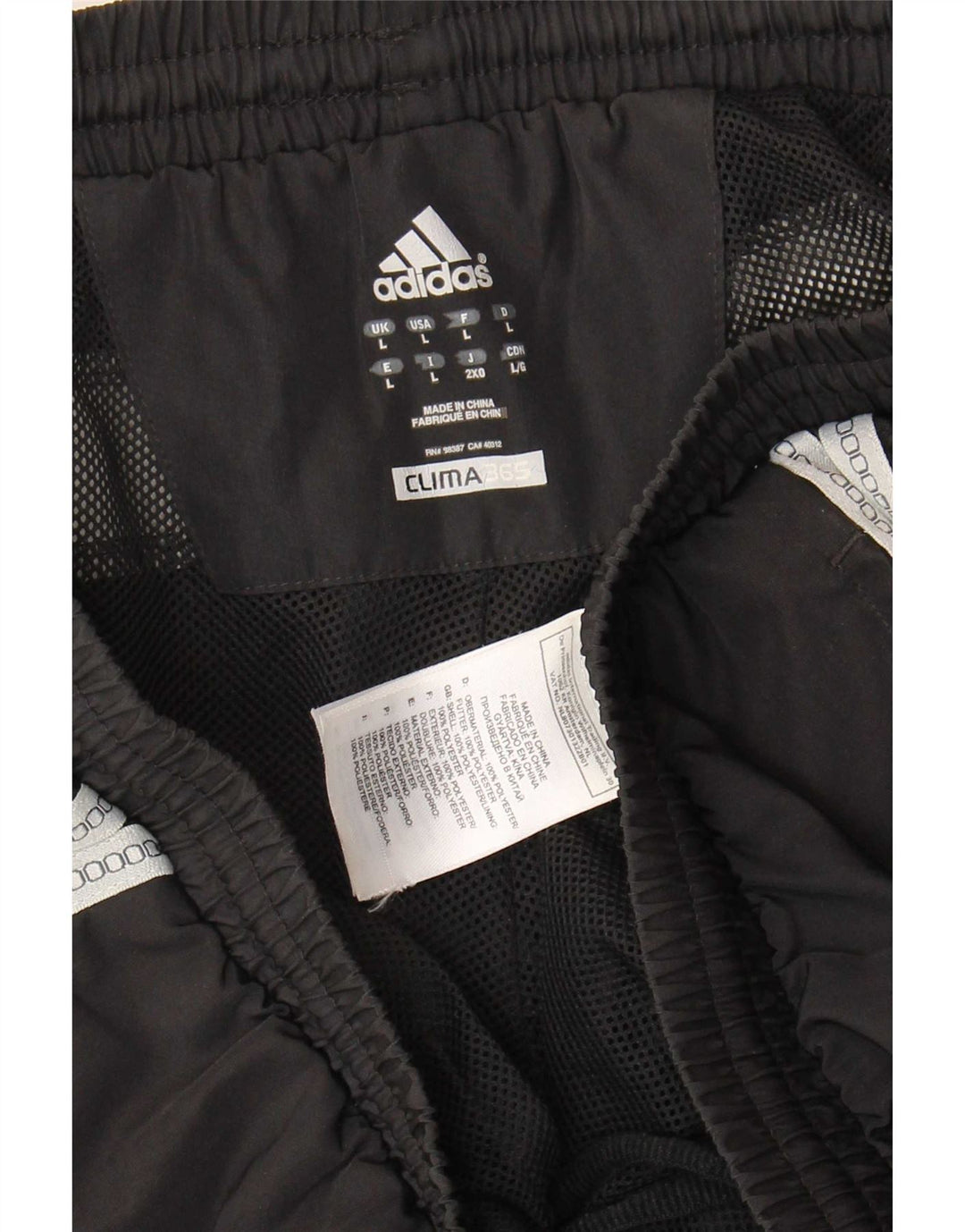 Adidas Hommes Clima 365 Bermuda Sport Short Grand Noir Polyester