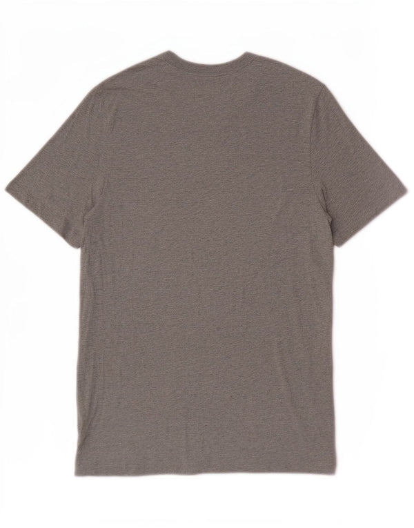 Nike T-Shirt Homme Gris Moyen Moucheté Coton