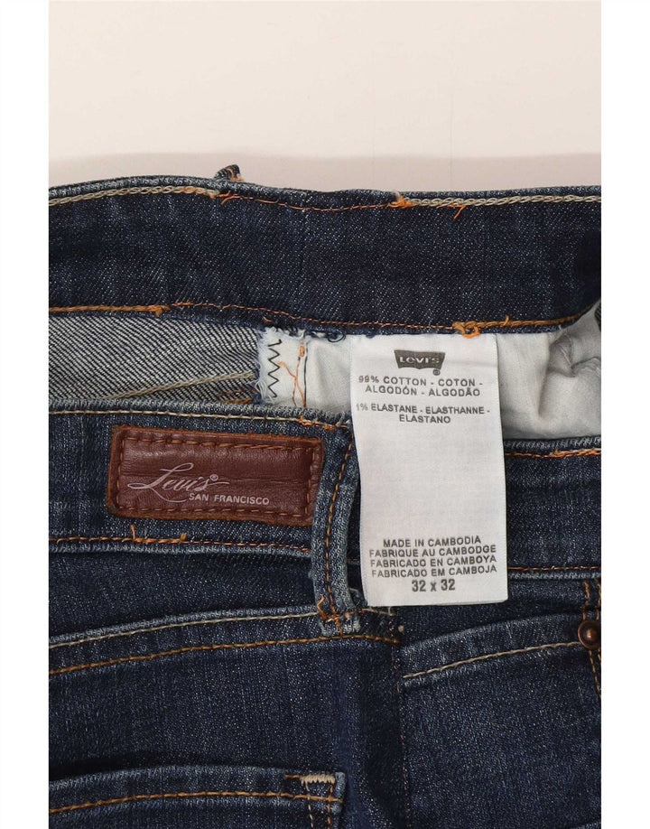 Levi's Jean Bootcut Femme W32 L32 Bleu Coton