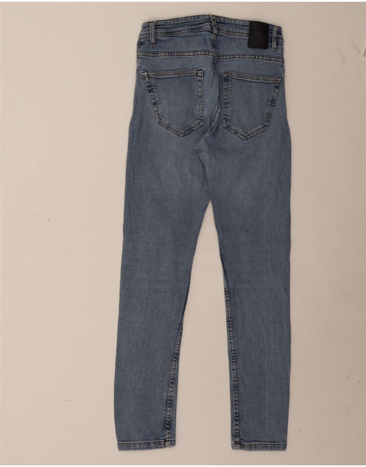 ZARA Jean slim pour homme EU 38 Small W30 L28 Bleu