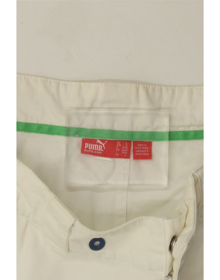 Puma Short Chino Homme W34 Blanc
