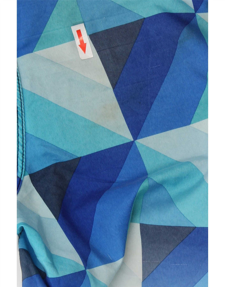 Hurley Short de Bain Graphique Homme Bleu Moyen Géométrique