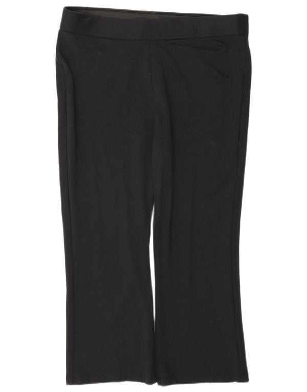 Marks & Spencer Pantalon de survêtement pour femme UK 44 Large Noir Viscose