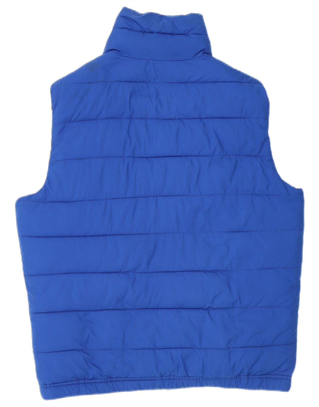 Hollister Gilet rembourré réversible pour homme UK 38 Bleu marine moyen Polyester